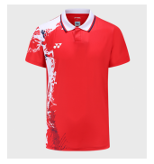 Yonex Chinese National Team Polo Shirt 10482 M 338 RUBY RED